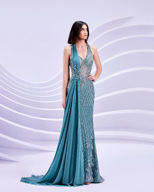 MODESSA COUTURE M20317 DRESS