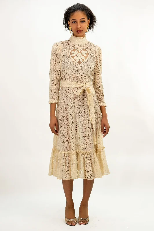 Sirsna Lace Heart Dress