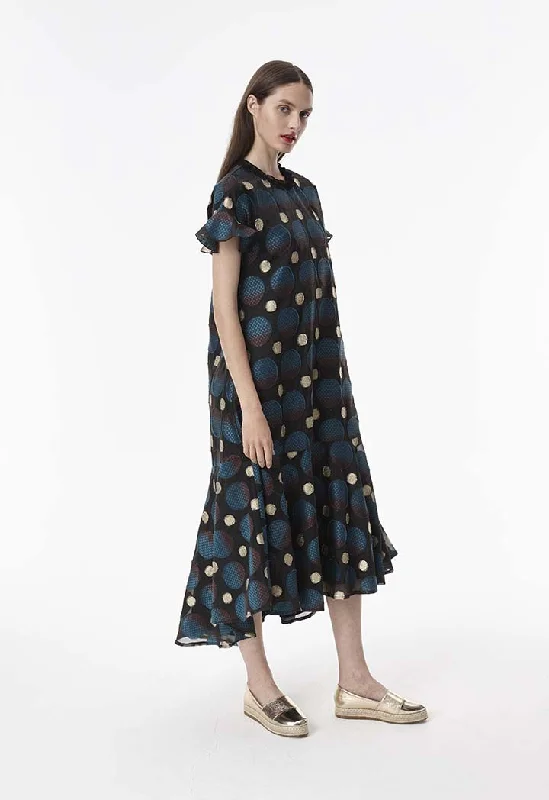 Jacquard Net Dress