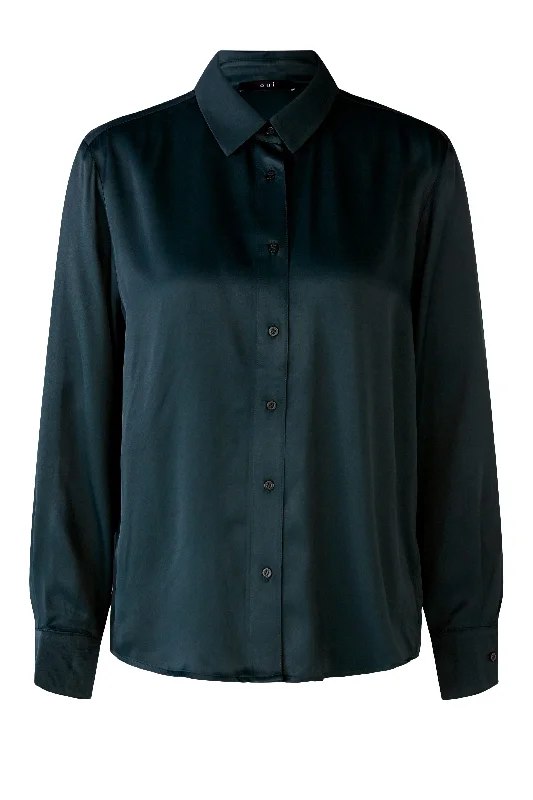Blouse Ruched Sleeve Blouse