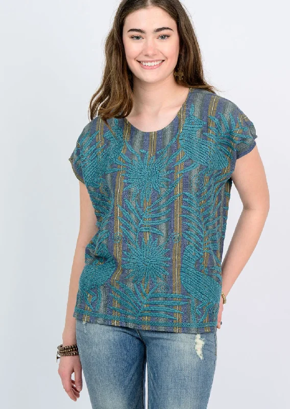 SISTER MARY GABRIELA BLOUSE Silky Draped Blouse