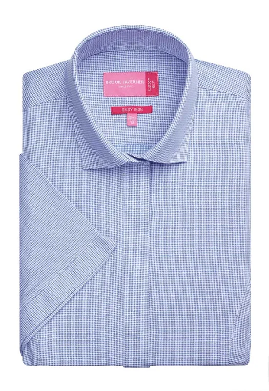 Blue Houndstooth
