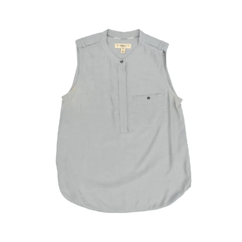 Burberry Blouse - Women's 6 Off-Shoulder Wrap Blouse