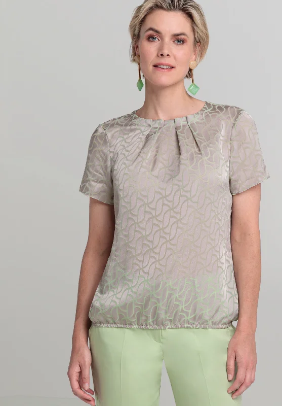 Darin Blouse Double Button Blouse