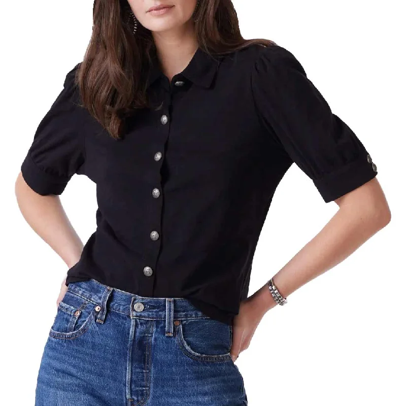 Double D Ranch Women's Pecos Blouse Peter Pan Blouse