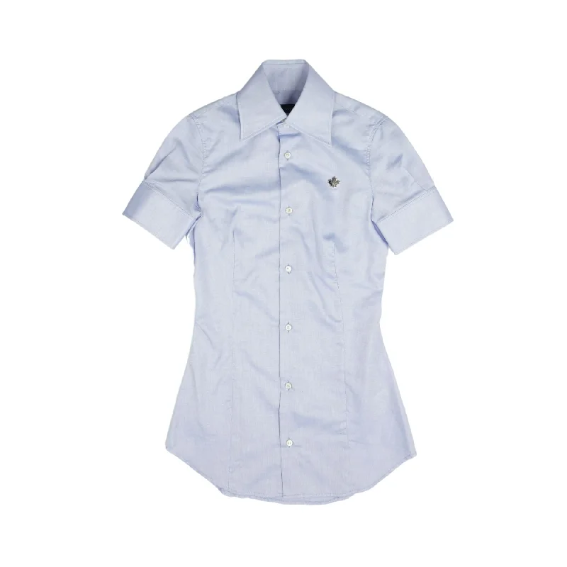 Dsquared2 Blouse - Women's 38 Sheer Mesh Blouse