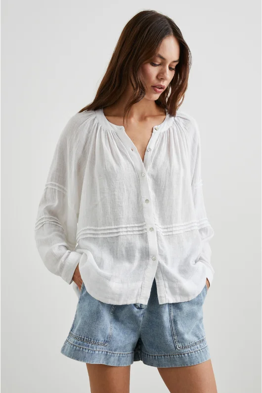 Frances Blouse Chic Wrap Blouse