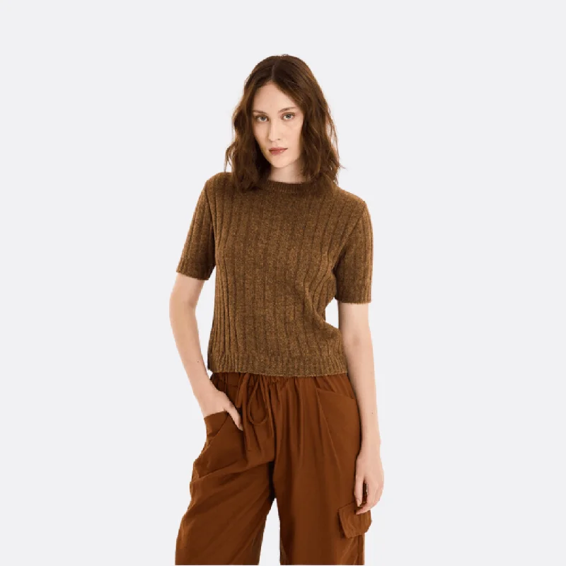 Bel knitted Blouse Casual Relaxed Fit Blouse