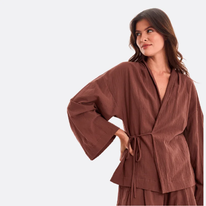 Min Kimono Blouse Business Casual Blouse