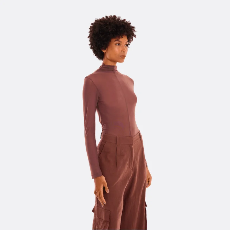 Gun Tule Blouse Off-Shoulder Wrap Blouse