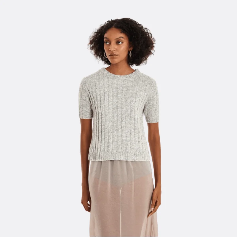 Bel Knitted Blouse Feminine Pastel Blouse