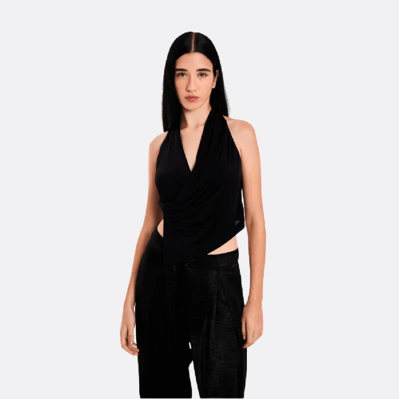 Tot Jersey Blouse Loose Oversized Blouse