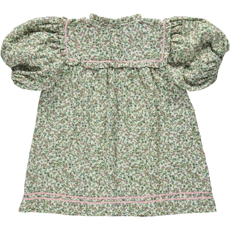 Laura Womens blouse Vintage Polka Blouse