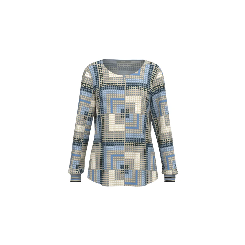 One Button Blouse Short Sleeve Blouse