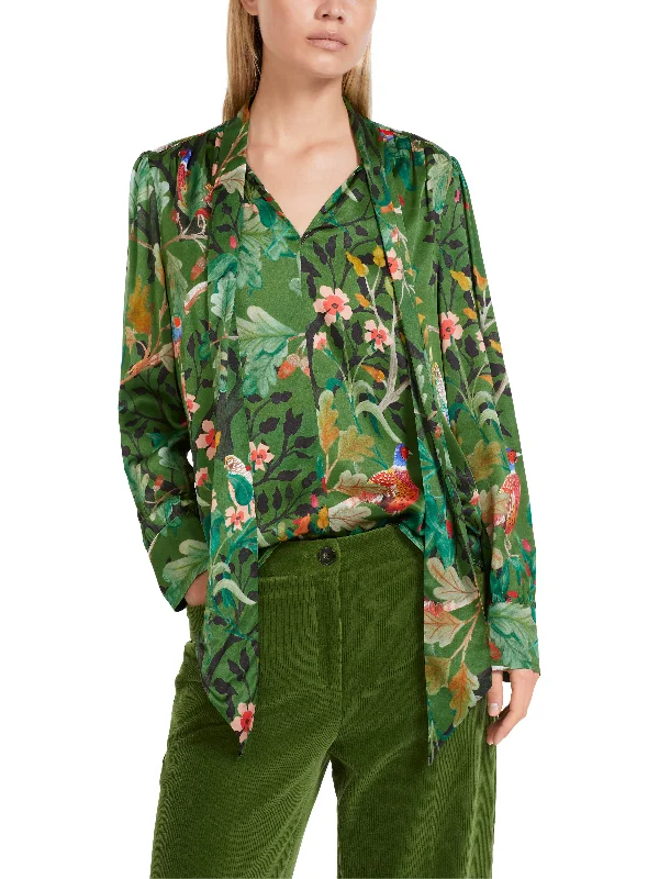Pussy Bow Blouse Smart Casual Blouse