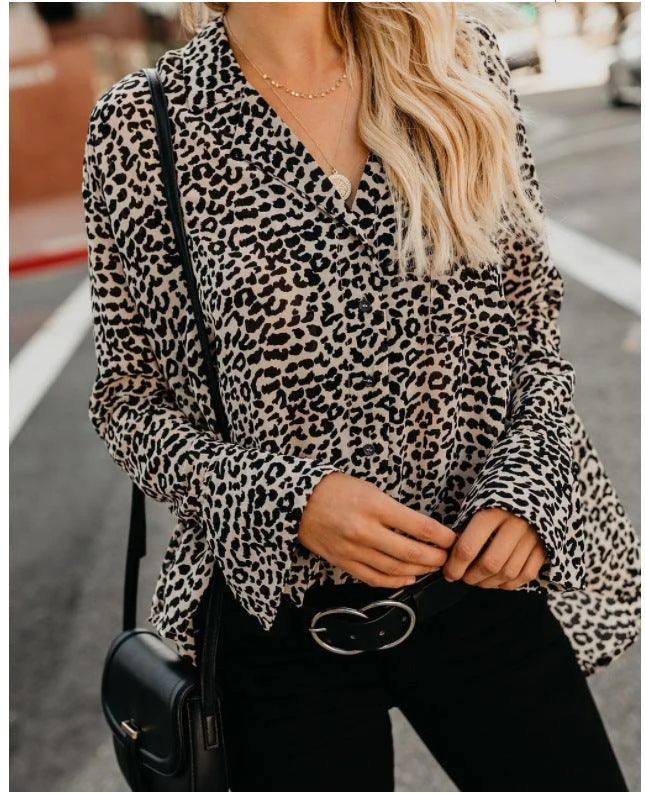 Summer Chiffon Blouse Tops For Women Cotton Casual Blouse