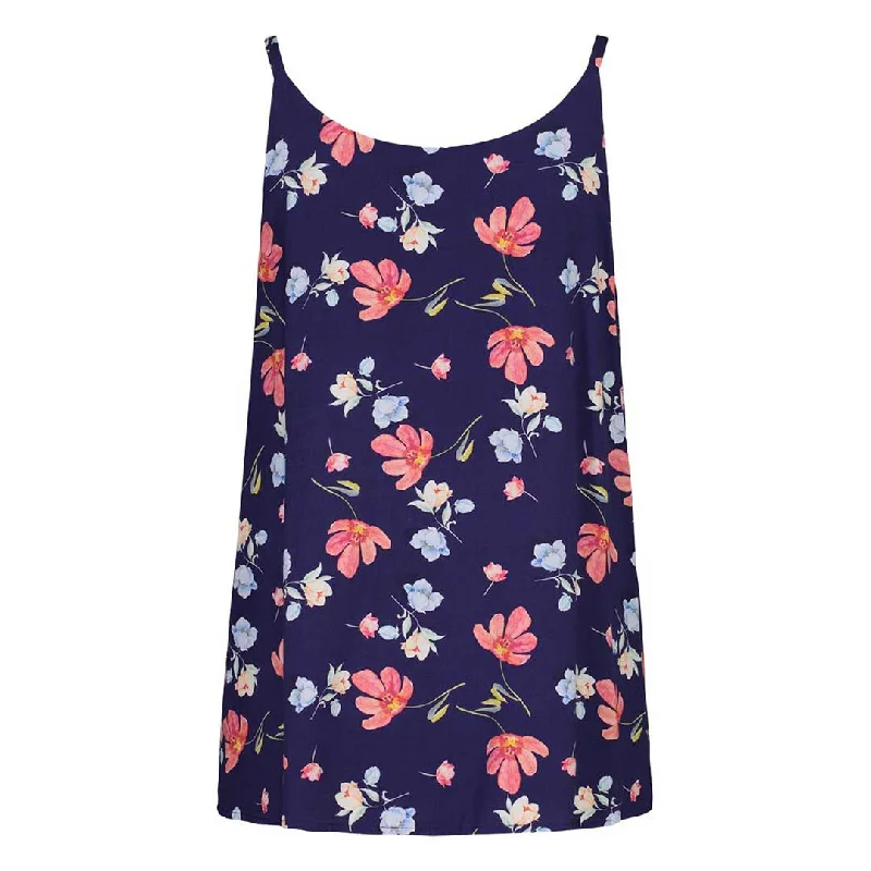 Tribal Women's Floral Sleeveless Blouse Sleeveless Chiffon Blouse