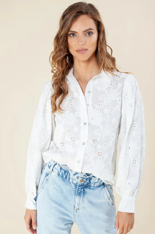 Taylor blouse Lightweight Linen Blouse