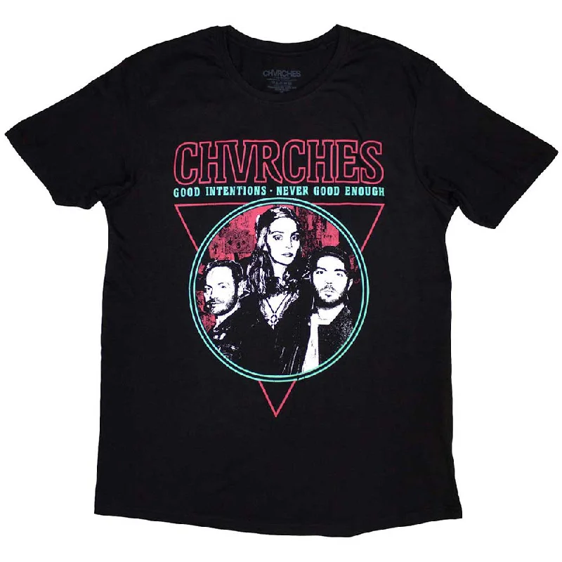 Chvrches | Official Band T-Shirt | Good Intentions Casual Formal Business