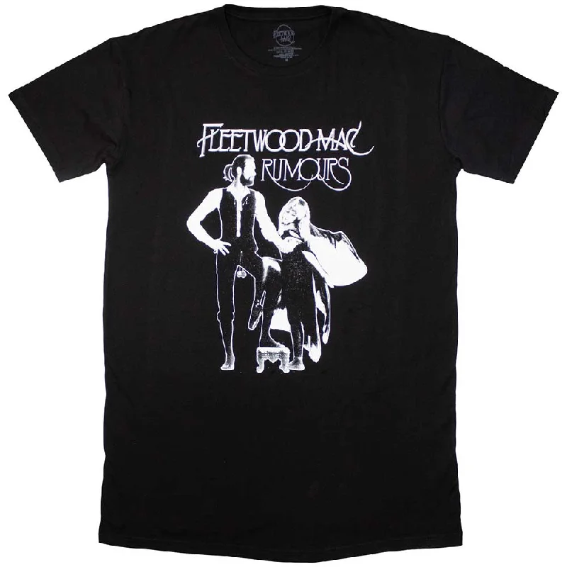 Fleetwood Mac | Ladies Official Band T-Shirt Dress | Rumours Silk Blend Satin Velvet