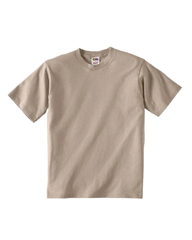 Fruit of the Loom Youth T-Shirt | Khaki Elegant Classic Vintage