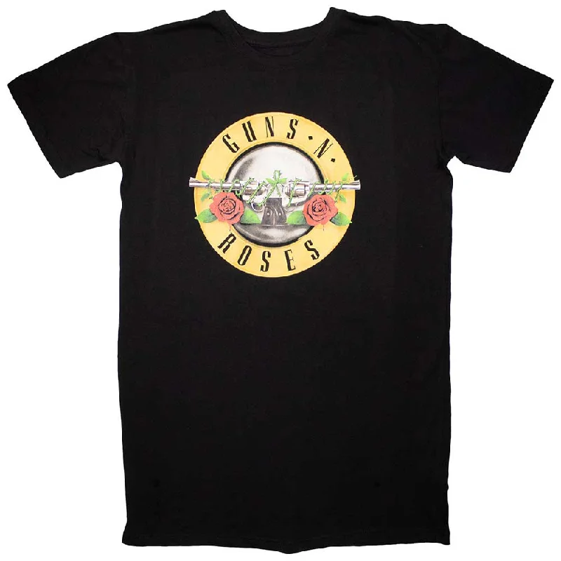 Guns N' Roses | Ladies Official Band T-Shirt Dress | Classic Logo Mesh Canvas Denim