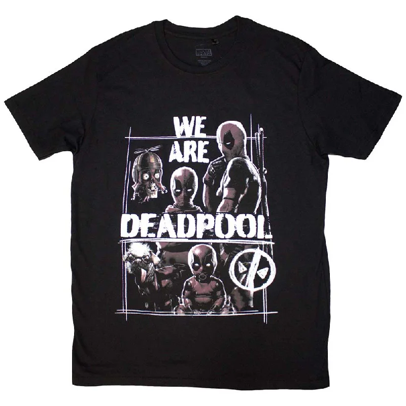 Marvel Comics | Official Band T-Shirt | Deadpool We Are Deadpool Terry Blend Velvet Blend Canvas Blend