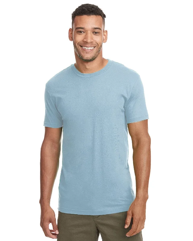 Next Level Unisex Short Sleeve T-Shirt | Stonewash Denim Nylon Fabric Polyester Fabric Spandex Fabric