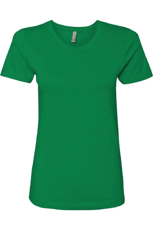 Next Level Womens Cotton T-Shirt Print Jacquard Patchwork