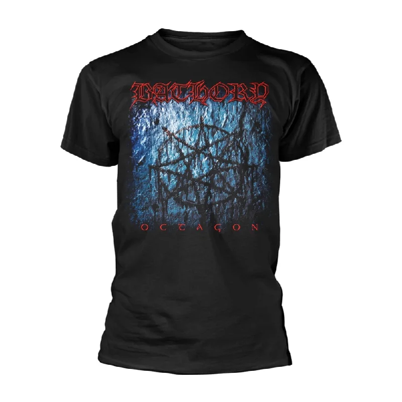 Bathory | Official Band T-shirt | Octagon (back print) Terry Blend Velvet Blend Canvas Blend