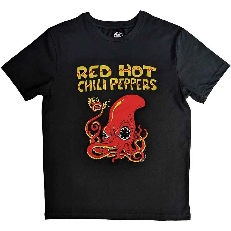 Red Hot Chili Peppers | Official Band T-Shirt | Octopus Lace Blend Ribbed Blend Corduroy Blend