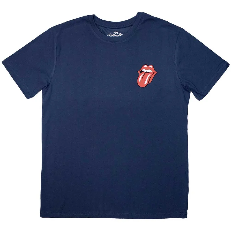 The Rolling Stones | Official Band T-Shirt | Mini Classic Tongue Jersey Fabric Tulle Fabric Batik Fabric