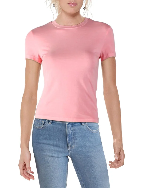 Tiny 2 Womens Tiny Tee Cotton T-Shirt Iron Safe Non-Iron Wrinkle Free