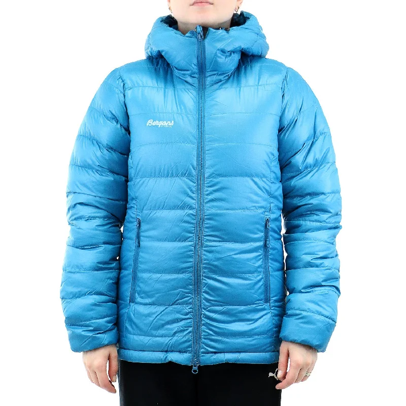 Bergans of Norway The Cecilie Down Jacket - Deep Water - Womens Embroidered Appliqued Beaded Bergans of Norway The Cecilie Down Jacket - Deep Water - Womens Embroidered Appliqued Beaded