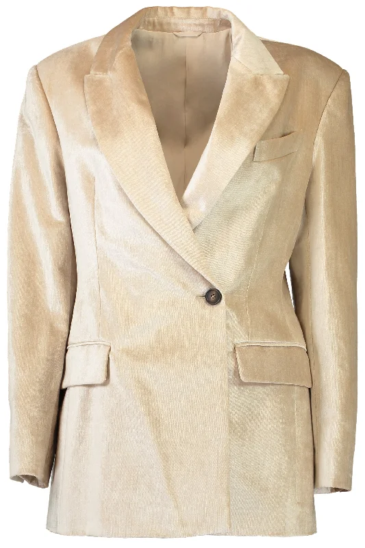 Asymmetrical Detail Jacket Casual Formal Business