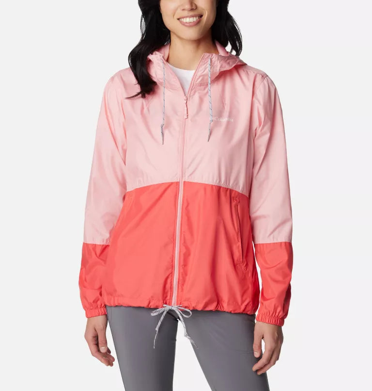 Columbia Womens Flash Foward Windbreaker Jacket Ribbed T-Shirt High Neck Heavyweight Columbia Womens Flash Foward Windbreaker Jacket Ribbed T-Shirt High Neck Heavyweight