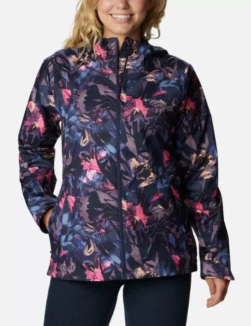 Columbia Womens Inner Limits 2 Jacket Notch Collar Peter Pan Collar Cowl Neck