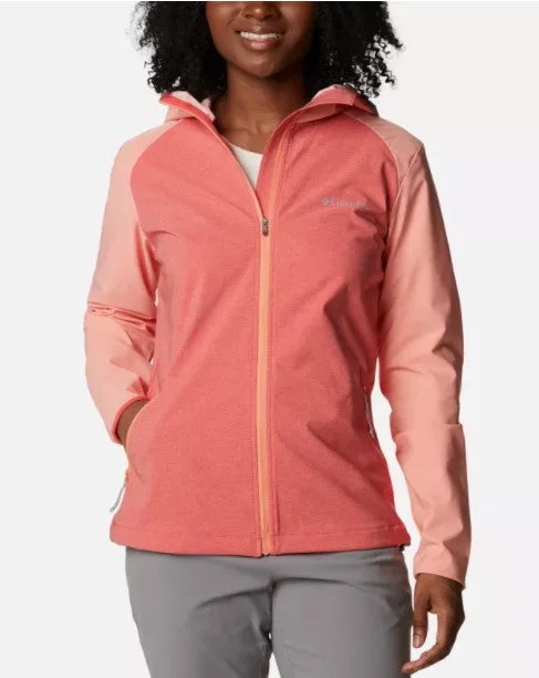 Columbia Womens Heather Canyon Softshell Jacket Layered Multi-layer Single Layer