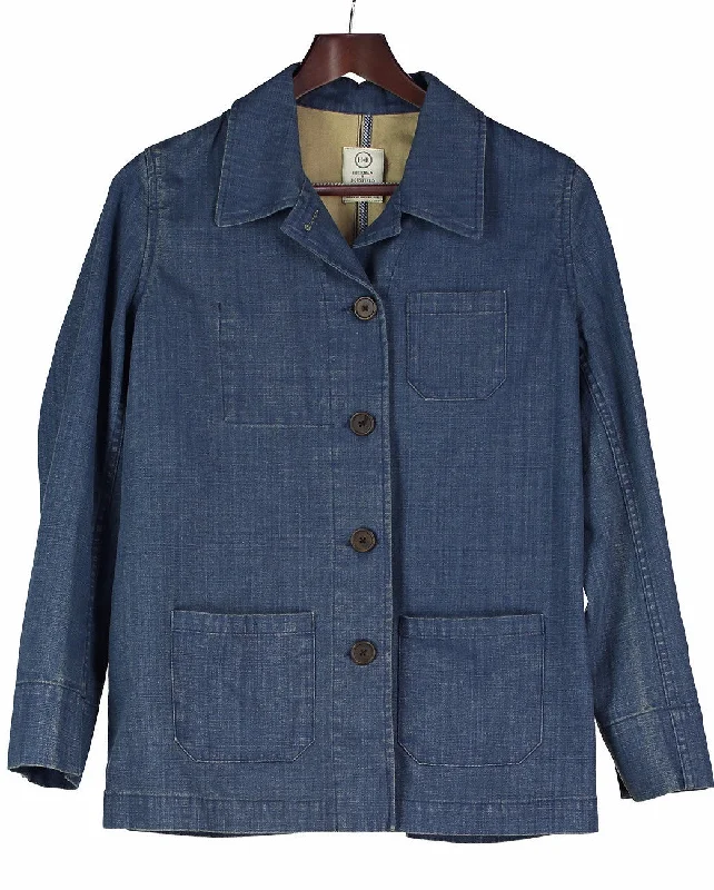Denim BUSH JACKET Nylon Fabric Polyester Fabric Spandex Fabric