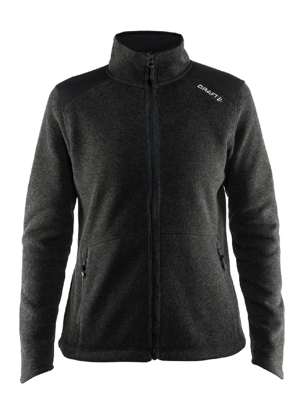 Women's Craft Noble Zip Fleece Jacket Layered Multi-layer Single Layer