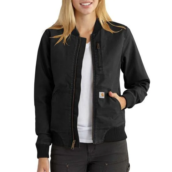 Crawford Bomber Jacket - Black Hooded Caped Shawl Collar