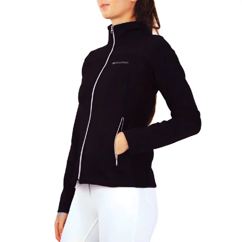 Hy Equestrian Synergy Flex Ladies Jacket Notch Collar Peter Pan Collar Cowl Neck