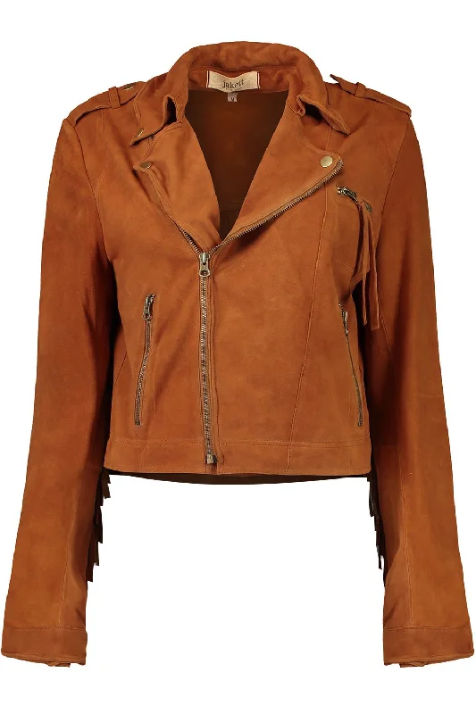 Tina Jacket - Mustang Print Jacquard Patchwork