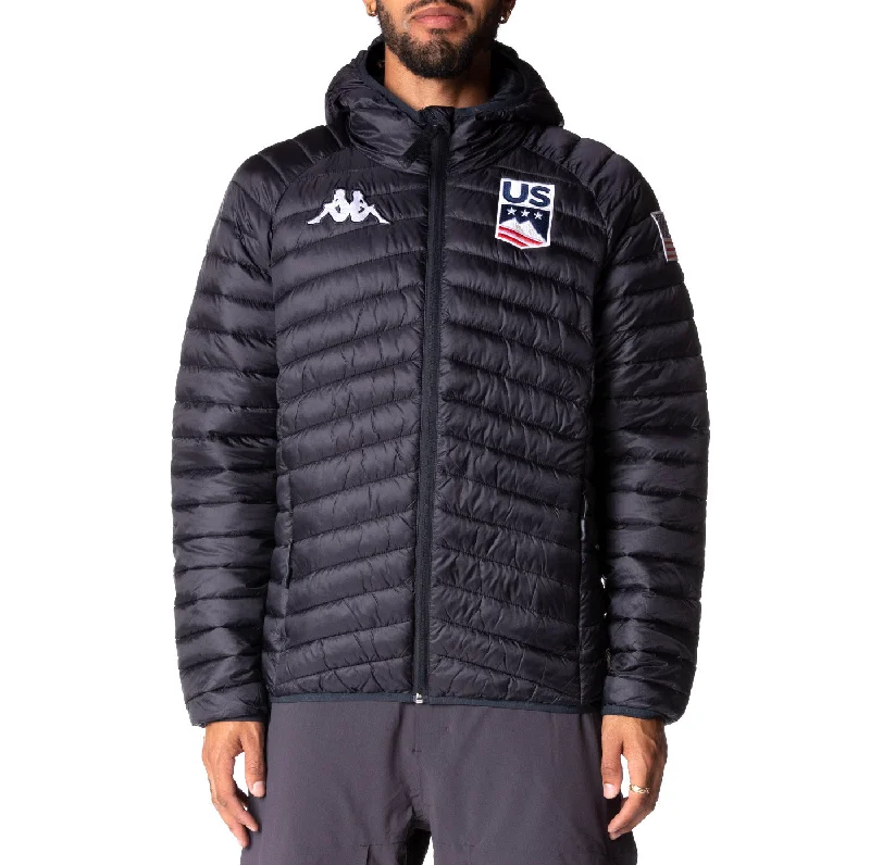 6Cento 660 US Ski Jacket - Navy Embroidered Appliqued Beaded