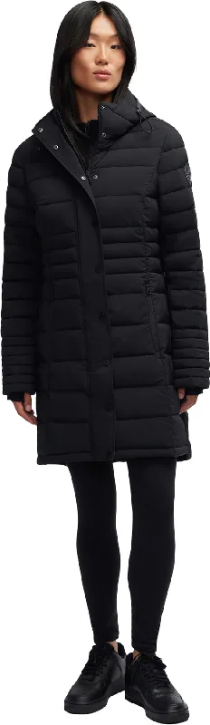 Willow Stretch Lightweight Channel Quilted Puffer Jacket - Women's|-|Manteau matelassé léger et extensible Willow - Femme Wool Fabric Cashmere Fabric Tweed Fabric