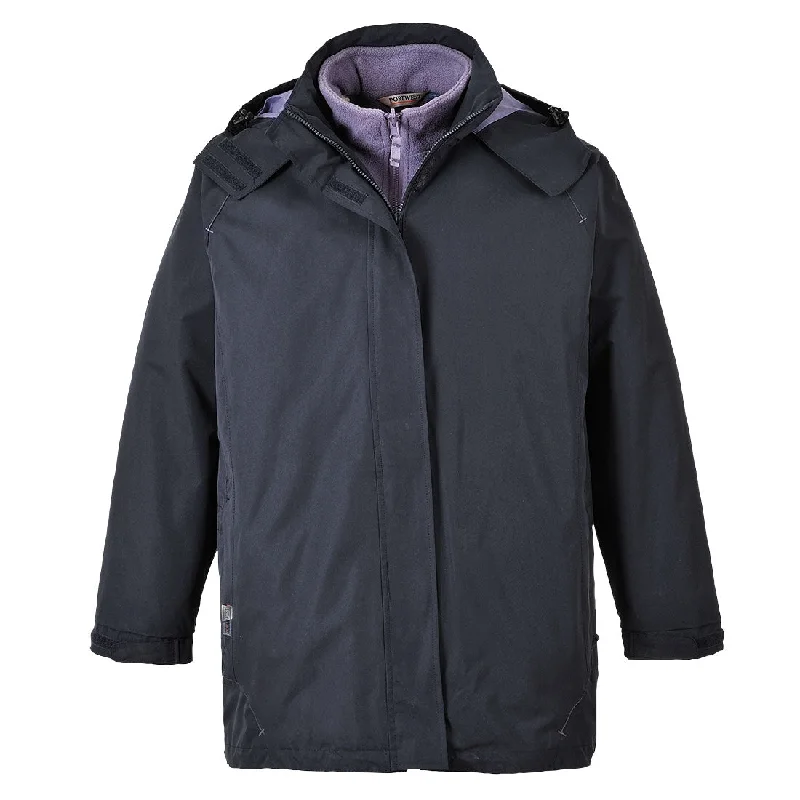 Portwest Elgin Ladies Jacket Mesh Canvas Denim