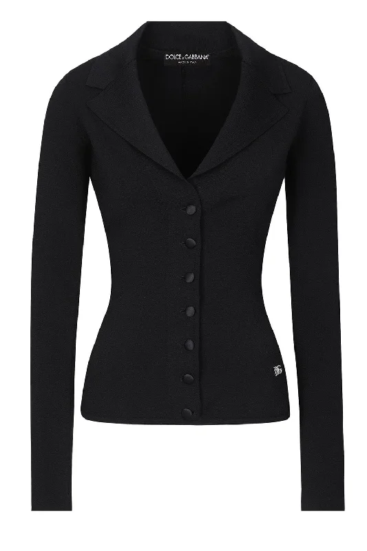 Short Stretch Logo Jacket Cozy Warm Stylish