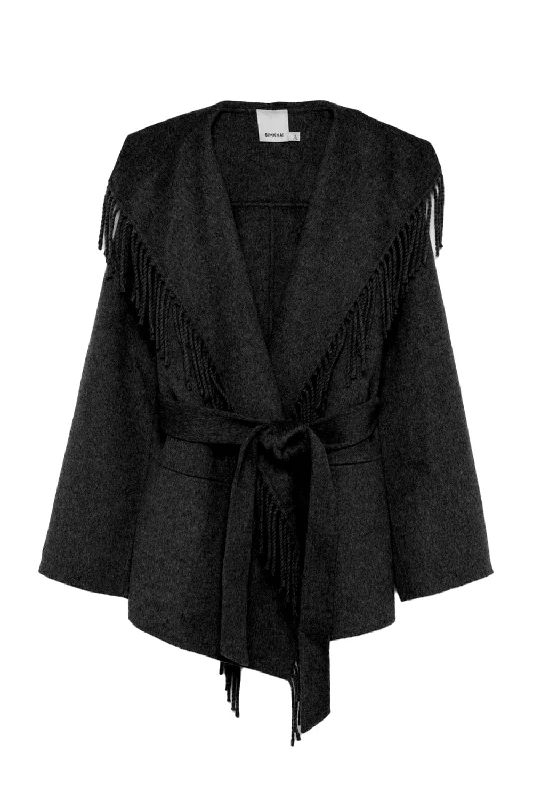 Rowen Jacket Print Jacquard Patchwork