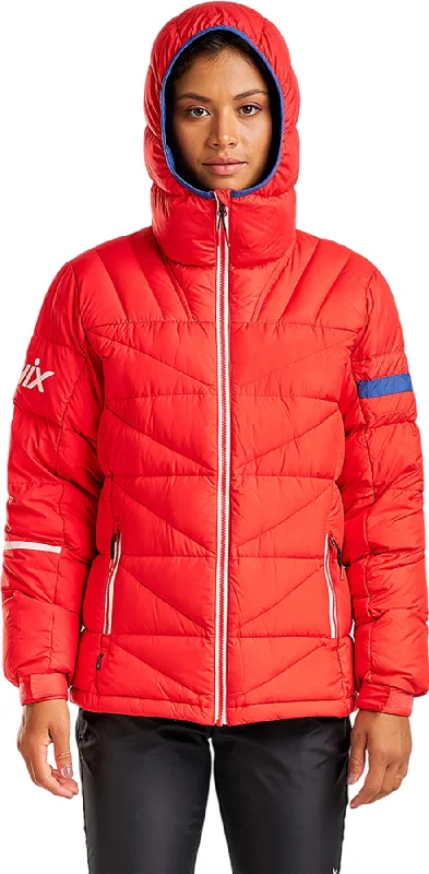 Club Down Team Jacket - Women's|-|Manteau en duvet Club Team - Femme Notch Collar Peter Pan Collar Cowl Neck