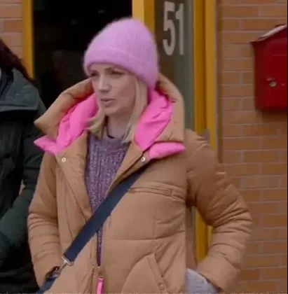 Sylvie Brett Chicago Fire Season 10 Puffer Jacket Cashmere Blend Cotton Blend Poly Blend Sylvie Brett Chicago Fire Season 10 Puffer Jacket Cashmere Blend Cotton Blend Poly Blend